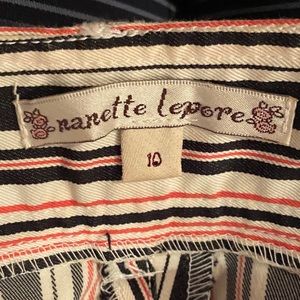 Nanette Lepore - trouser/cropped jeans